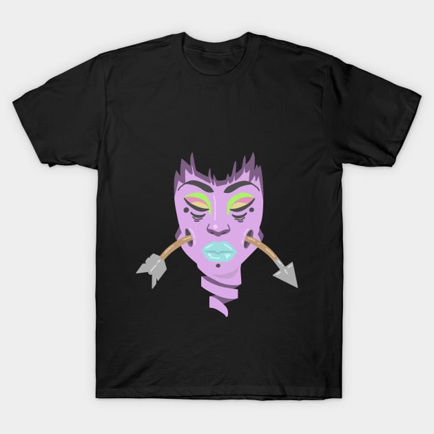 Floating Head T-Shirt by LadybugDraws